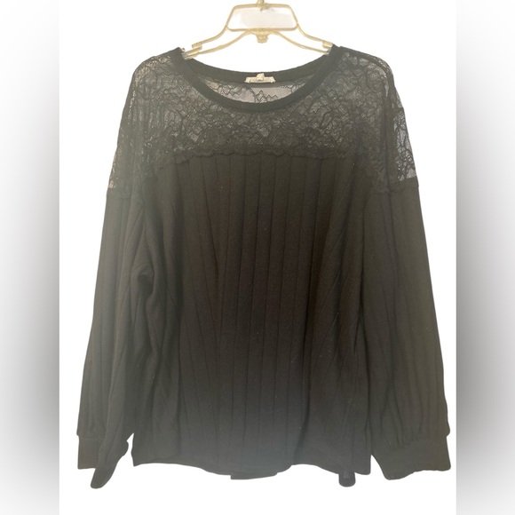 Maurices Sweaters - Maurices lace shoulder sweater, size 3X